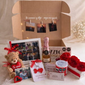 Regalo Romántico “Momentos que laten” Box Personalizado